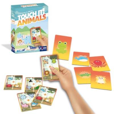 HUCH! Touch it - Animals Kartenspiel, ab 6 Jahren von HUCH!