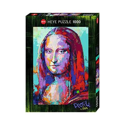 Heye Mona Lisa 1000 Teile Puzzle, Silver von HUCH!