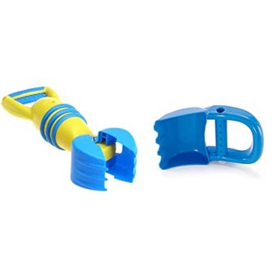 Hape E4007 Grabber (Yellow) & HAP-E4019 Sand Toy, Blue von Hape