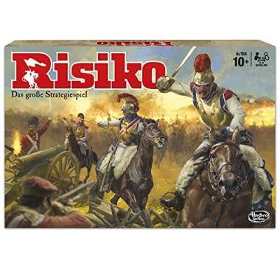 Hasbro Gaming B7404100 - Risiko, das Strategiespiel, Brettspiel für die ganze Familie, spannendes Gesellschaftsspiel, für Kinder & Erwachsene, der Klassiker beim Spieleabend, Mehrfarbig von Hasbro Gaming