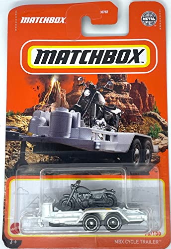 Matchbox 2022 - MBX Fahrradanhänger [Standard Motorrad Variation] 98/100 von Hot Wheels