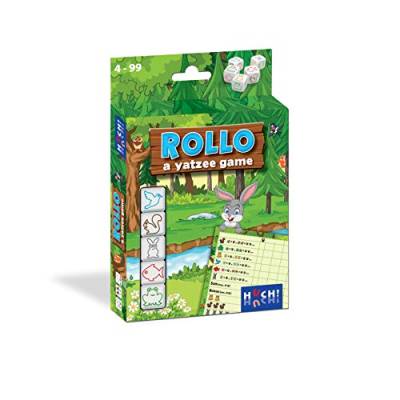 HUCH! 881823 Rollo Yatzee Würfelspiel, Familienspiel von HUCH!