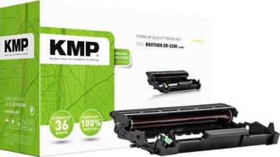 KMP Trommel ersetzt Brother DR-2200, DR2200 Kompatibel Schwarz 12000 Seiten B-DR22 1257,7000 von KMP
