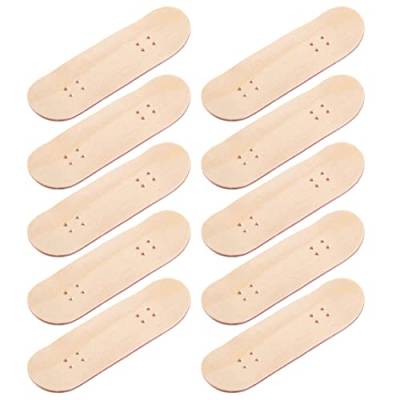 Kochenty 10 Stück Fingerboard-Ersatzteile aus Holz für Finger-Skateboards von Kochenty