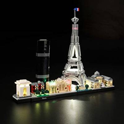 LIGHTAILING Licht-Set Für (Architecture Paris) Modell - LED Licht-Set Kompatibel Mit Lego 21044(Modell Nicht Enthalten) von LIGHTAILING