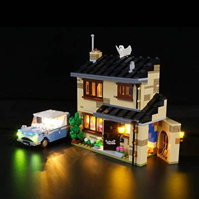 LIGHTAILING Licht-Set Für (Harry Potter Ligusterweg 4) Modell - LED Licht-Set Kompatibel Mit Lego 75968(Modell Nicht Enthalten) von LIGHTAILING