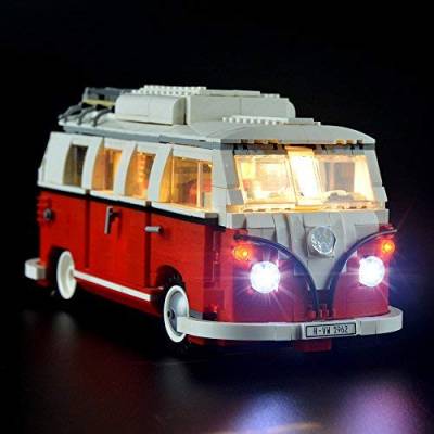 LIGHTAILING Licht-Set Für (T1 Campingbus) Modell - LED Licht-Set Kompatibel Mit Lego 10220(Modell Nicht Enthalten) von LIGHTAILING