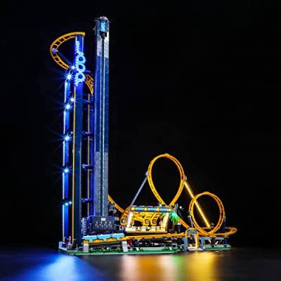 LIGHTAILING Licht-Set Für Lego 10303 Looping-Achterbahn - Led-Beleuchtungsset Kompatibel Mit Lego Bausteinen Modell - Modell Set Nicht Enthalten von LIGHTAILING