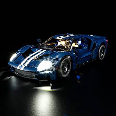 LIGHTAILING Licht-Set Für Lego- 42154 Ford-GT 2022 - Led-Beleuchtungsset Kompatibel Mit Lego Bausteinen Modell - Modell Set Nicht Enthalten von LIGHTAILING