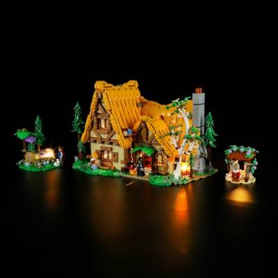 LIGHTAILING Licht-Set Für Lego-43242 Die Hütte von Schneewittchen und den Sieben Zwergen - Led-Beleuchtungsset Kompatibel Mit Lego Bausteinen Modell - Modell Set Nicht Enthalten von LIGHTAILING