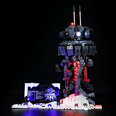 LIGHTAILING Licht-Set für (Star Wars Imperial Probe Droid) Bausteine Modell – LED-Licht-Set kompatibel mit Lego 75306 (Modell Nicht im Lieferumfang enthalten) von LIGHTAILING
