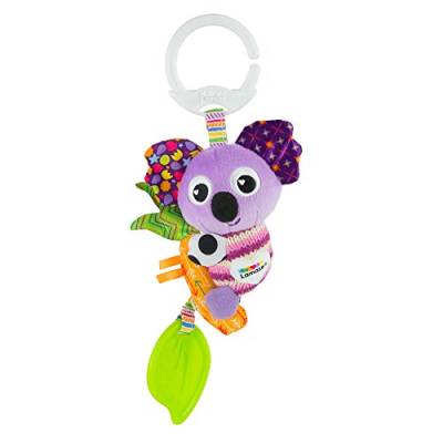 Lamaze Baby Spielzeug "Walla, der Koala" Mini Clip & Go, das hochwertige Kleinkindspielzeug. Der quietschbunte Greifling fördert Motorik und ist das perfekte Kinderwagenspielzeug und Kuscheltier von Lamaze