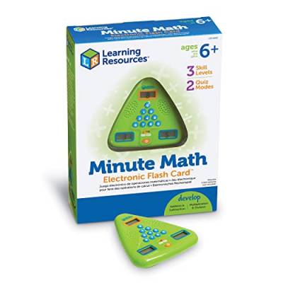 Learning Resources Minute Math- Elektronisches Mathe-Spiel, 20*24 centimeters von Learning Resources