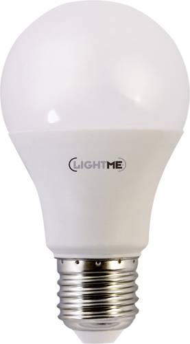 LightMe LM85218 LED EEK F (A - G) E27 Glühlampenform 8.8W = 60W Warmweiß (Ø x L) 60mm x 109mm 1St. von LightMe