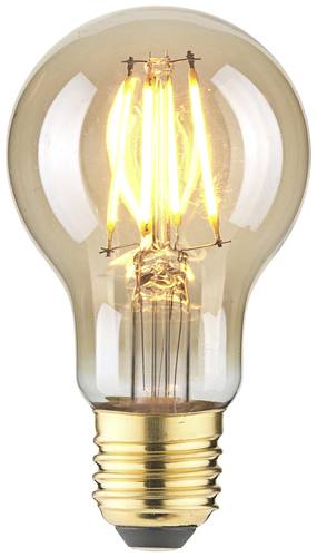 LightMe LM85056 LED E27 Glühlampenform 4.5W Bernstein (Ø x L) 60mm x 108mm 1St. von LightMe