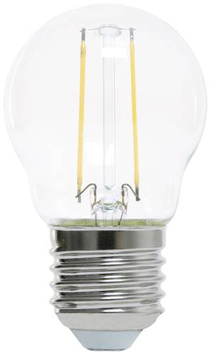 LightMe LM85273 LED EEK E (A - G) E27 Glühlampenform 2.2W = 25W Warmweiß (Ø x H) 45mm x 77mm 1St. von LightMe