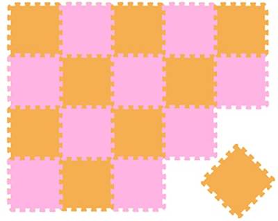 LittleTom 18 Teile Spielmatte Baby Puzzlematte ab Null - 30x30 Krabbelmatte Baby - Spielmatte Kinder Babydecke Spieldecke - Bodenmatte Kinderzimmer Activity Babymatte Bodenschutzmatte Baby Spielzeug von LittleTom