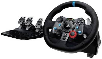 Logitech Gaming G29 Driving Force Lenkrad PC, PlayStation 3, PlayStation 4, PlayStation 5 Schwarz von Logitech Gaming
