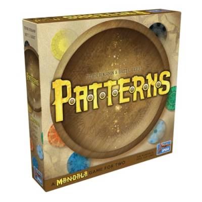 Lookout, Patterns: Ein Mandala Spiel, Familienspiel, Brettspiel, 2 Spieler, Ab 8+ Jahren, 20 Minuten, Deutsch von Lookout