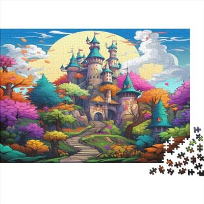 Wonderland Hölzernes Nachhaltiges Puzzle Für Erwachsene 500 Teile Paradise Lernspiel Tolles Geschenk Einzigartige Heimdekoration 500pcs (52x38cm) von MCSQAEEZE