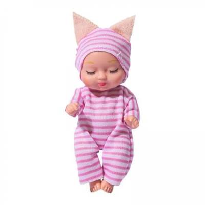 MagiDeal 5X 4in Mini Schlafpuppen mit Kleidung, Süße Babypuppen von MagiDeal