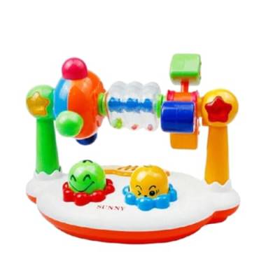 MagiDeal Baby-Musikspielzeug, Musikinstrument-Spielzeug, sensorisches Aktivitätsspielzeug, Musik-Sound-Spielzeug mit Licht für Jungen und Mädchen im Alter von, Musikspielzeug von MagiDeal