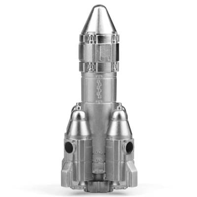 Cool Space Shuttle Rakete Fidget Spinner Spielzeug für Kinder Erwachsene, Modell Rakete Bausatz, Metall Fingerspitze, Fidget Block Schreibtisch Dekoration, Büro Geschenk für Stress Relief von Mechaniker