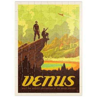 Venus: Heiße Quellen, Vintage Poster - Premium 100 Teile Puzzle - MyPuzzle Sonderkollektion von Anderson Design Group von MyPuzzle.com