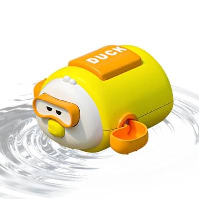 NGUMMS Badespielzeug für Kleinkinder,Badewannenspielzeug | Ente Wasserspielzeug zum Aufziehen,Schwimmendes Aufzieh-Wasserspielzeug für Schwimmbadspiele, Wasserspielspielzeug, Badespielzeug, Spaß, von NGUMMS