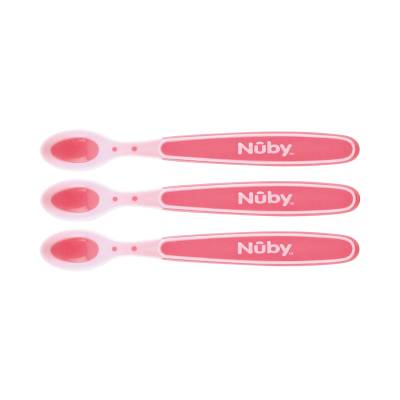 Nûby 3er-Pack Löffel Soft Sensitive Flex von Nûby
