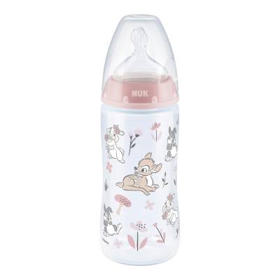Nuk Disney Baby Babyflasche First Choice Plus, Anti-Kolik-Weithals, 300 ml, 6-18M von NUK