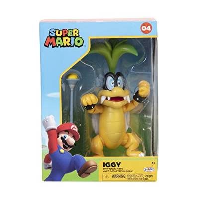 Nintendo Super Mario Figur Iggy Koopa in Sammlerbox, 10 cm von Nintendo
