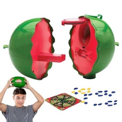 Nmkeqlos Wassermelonen-Smash-Spielzeug, Wassermelonen-Smash - Wassermelonenspielzeug für Kinder | Familientreffen und interaktives Partyspiel, pädagogisches Wassermelonen-Partyzubehör für Partyspiele von Nmkeqlos