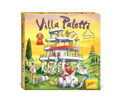 Zoch 601122900 - Villa Paletti - Spiel des Jahres 2002 - ein außergewöhnliches Bauspiel für die Ganze Familie, 2-4 Spieler, ab 8 Jahren von Zoch
