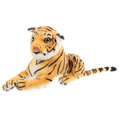 OATIPHO Simulation Tigerpuppe Riolu-Plüsch de porristas Gelb chinesische neujahrsdekoration Lovely Spielzeug Tier Cartoon-Tiger gefüllte Tigerpuppe niedlich Geschenk China Kopfkissen von OATIPHO