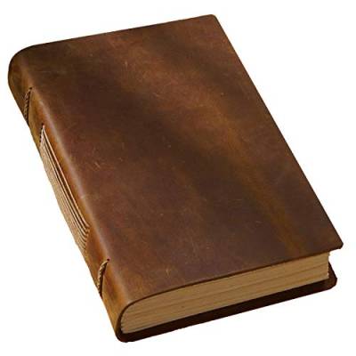 LEDER NOTIZBUCH JOURNAL Tagebuch, reisetagebuch zum selberschreiben, paperblanks notizbücher, als Skizzenbuch,tagebuch für erwachsene (Braun) von Overjoy