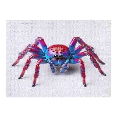 Puzzles Für Erwachsene: Spinnenmuster, 500-teiliges Holzpuzzle Für Erwachsene Und Kinder Ab 12 Jahren. Tolles Geschenk Für Erwachsene （52×38cm） von PAZZK