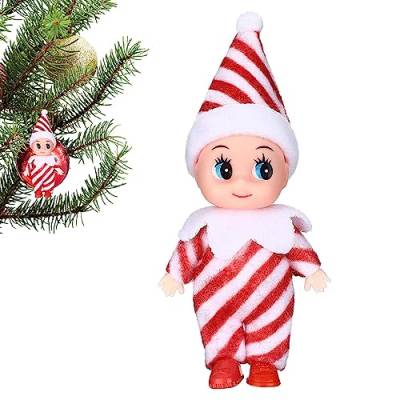 Elfenbaby für Kinder | Limbs Mobile Lovely Christmas Baby Puppen, Plüschfee Weihnachten Büro für Weihnachtsstrumpfe, Regal, Urlaub, als Geschenk für Neujahr, Cipliko von PERTID