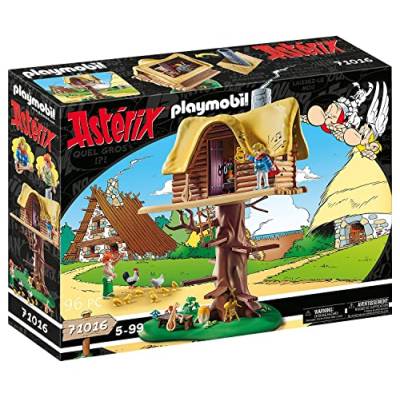 PLAYMOBIL Asterix 71016 Troubadix mit Baumhaus, Spielzeug für Kinder ab 5 Jahren von PLAYMOBIL