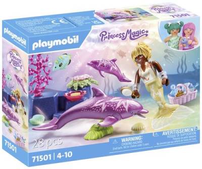 Playmobil® Princess Magic Meerjungfrau mit Delfinen 71501 von PLAYMOBIL