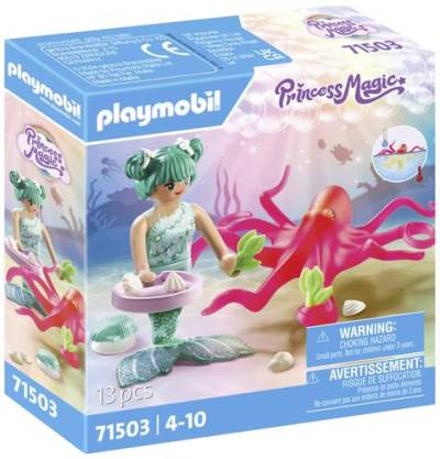 Playmobil® Princess Magic Meerjungfrau mit Farbwechselkrake 71503 von PLAYMOBIL