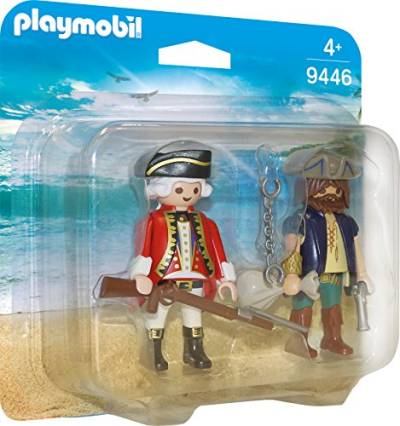 PLAYMOBIL 9446 Duo Pack Pirat und Soldat von PLAYMOBIL