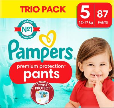 Pampers Premium Protection Pants Windeln Größe 5 12–17 kg 87er-Pack von Pampers