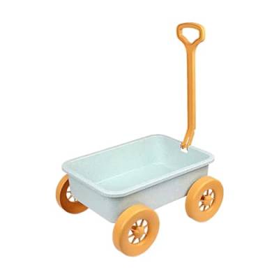 Perfeclan Kinderwagen Spielzeug Sandspielzeug Trolley Strandaktivitäten Outdoor Indoor Spielzeug Baufahrzeug Kinderwagen Wagen für Meer Strand, Blau von Perfeclan