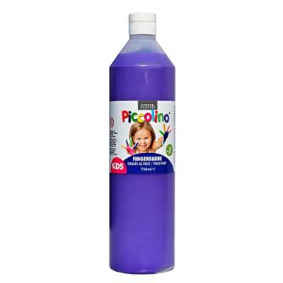 Piccolino Fingerfarbe Violett, 750 ml Flasche von Piccolino-Malfarben Junker