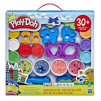 Play-Doh Hasbro Tools 'n Color Party (E8740), Mehrfarbig von Play-Doh