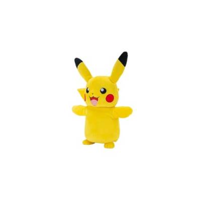 Pokémon PKW2365-28cm Deluxe Featured Plüsch - Pikachu, offizielles Plüsch mit Bewegungen, Licht und Sound von Pokémon