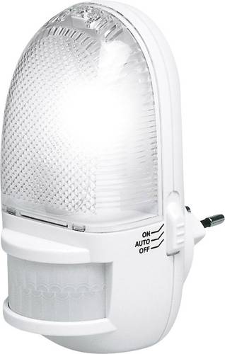 REV JR0501A 00337161 Nachtlicht mit Bewegungsmelder LED Warmweiß Weiß von REV