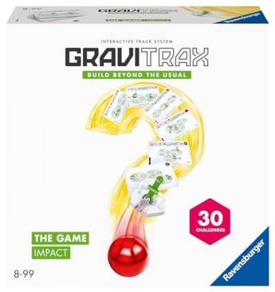 Ravensburger GraviTrax The Game Impact - Logikspiel für Kugelbahn Fans , Konstruktionsspielzeug für Kinder ab 8 Jahren von Ravensburger