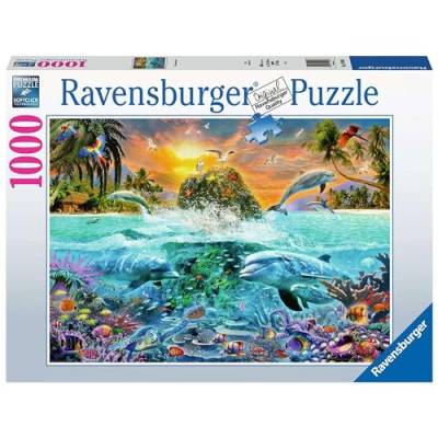 Ravensburger Puzzle 19948 - Die Unterwasserinsel - 1000 Teile Puzzle für Erwachsene ab 14 Jahren von Ravensburger Spieleverlag